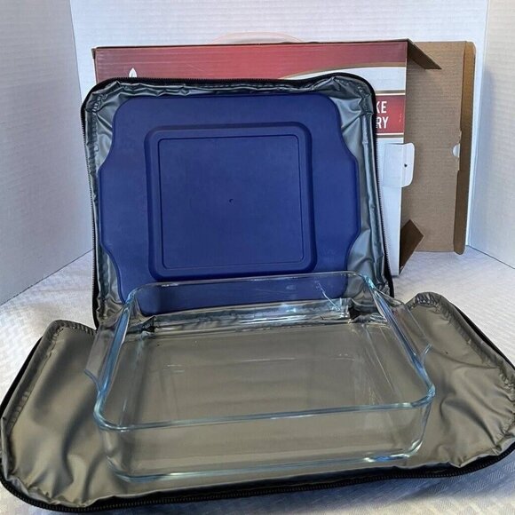 Eco+Chef Cook Smarter 2 Qt Baking Dish Hot/Cold Pack And Tote - Picture 1 of 3